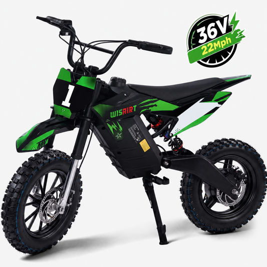 Hijoke 36V Electric Dirt Bike, 900W Electric Motorcycle for Teens, 22 MPH Speed & 16 Miles Range, 10.4Ah Battery Powered Ride on Dirt Bicycle with 16" Tire and Dual Disc Brakes, 220LBS Load