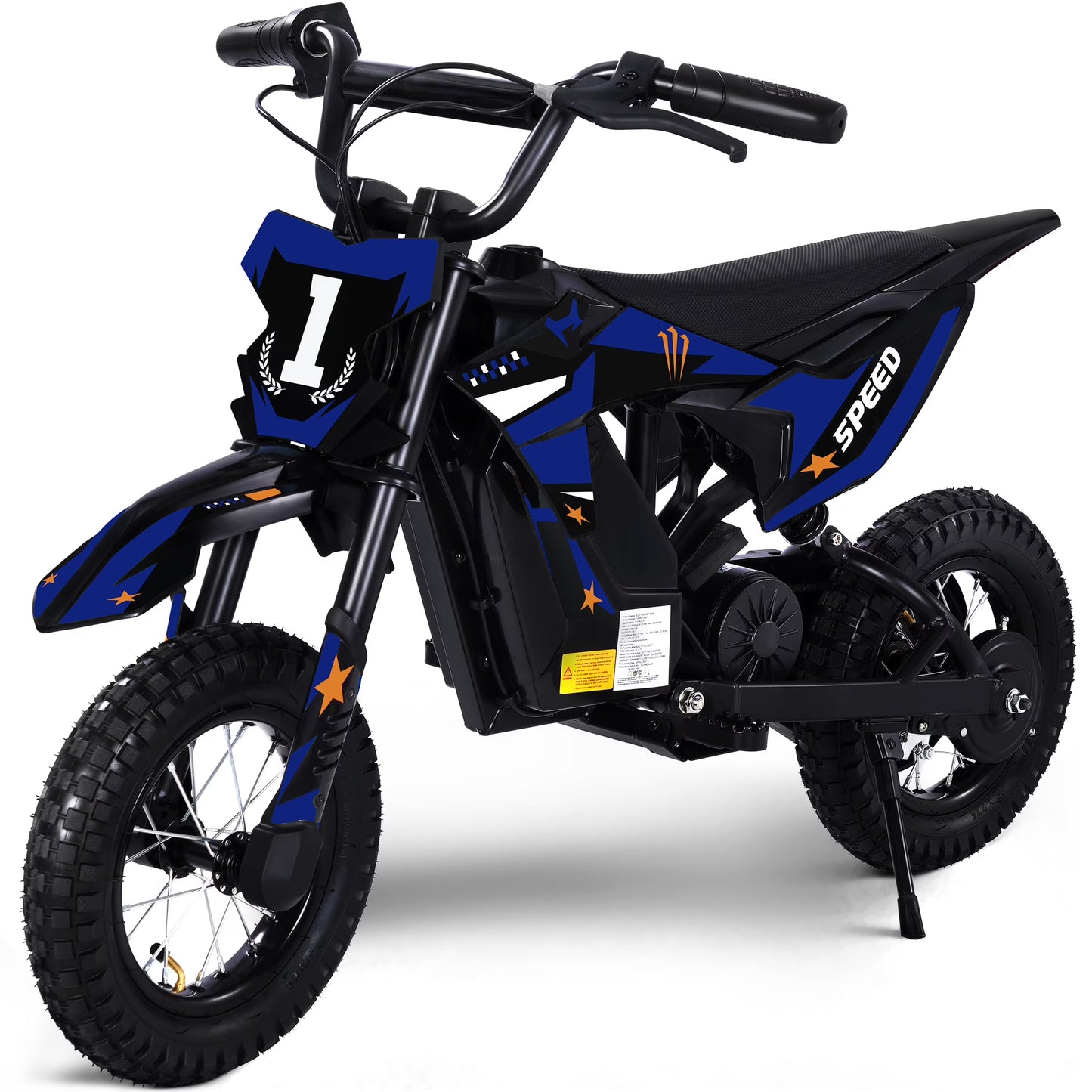 Hijoke 36V Kids Electric Dirt Bike, 15.5 MPH High-Speed Electric Motorcycle Ride on Toy for Kids Aged 3-10, 133 LBS Max Load, 10-Mile Range, Waterproof Seat, Twist Grip Throttle