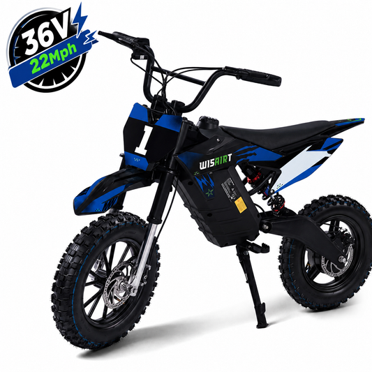 Hijoke 36V Electric Dirt Bike, 900W Electric Motorcycle for Teens, 22 MPH Speed & 16 Miles Range, 10.4Ah Battery Powered Ride on Dirt Bicycle with 16" Tire and Dual Disc Brakes, 220LBS Load