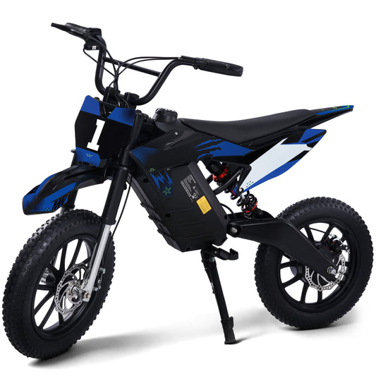 Hijoke 36V Electric Dirt Bike, 900W Electric Motorcycle for Teens, 22 MPH Speed & 16 Miles Range, 10.4Ah Battery Powered Ride on Dirt Bicycle with 16" Tire and Dual Disc Brakes, 220LBS Load